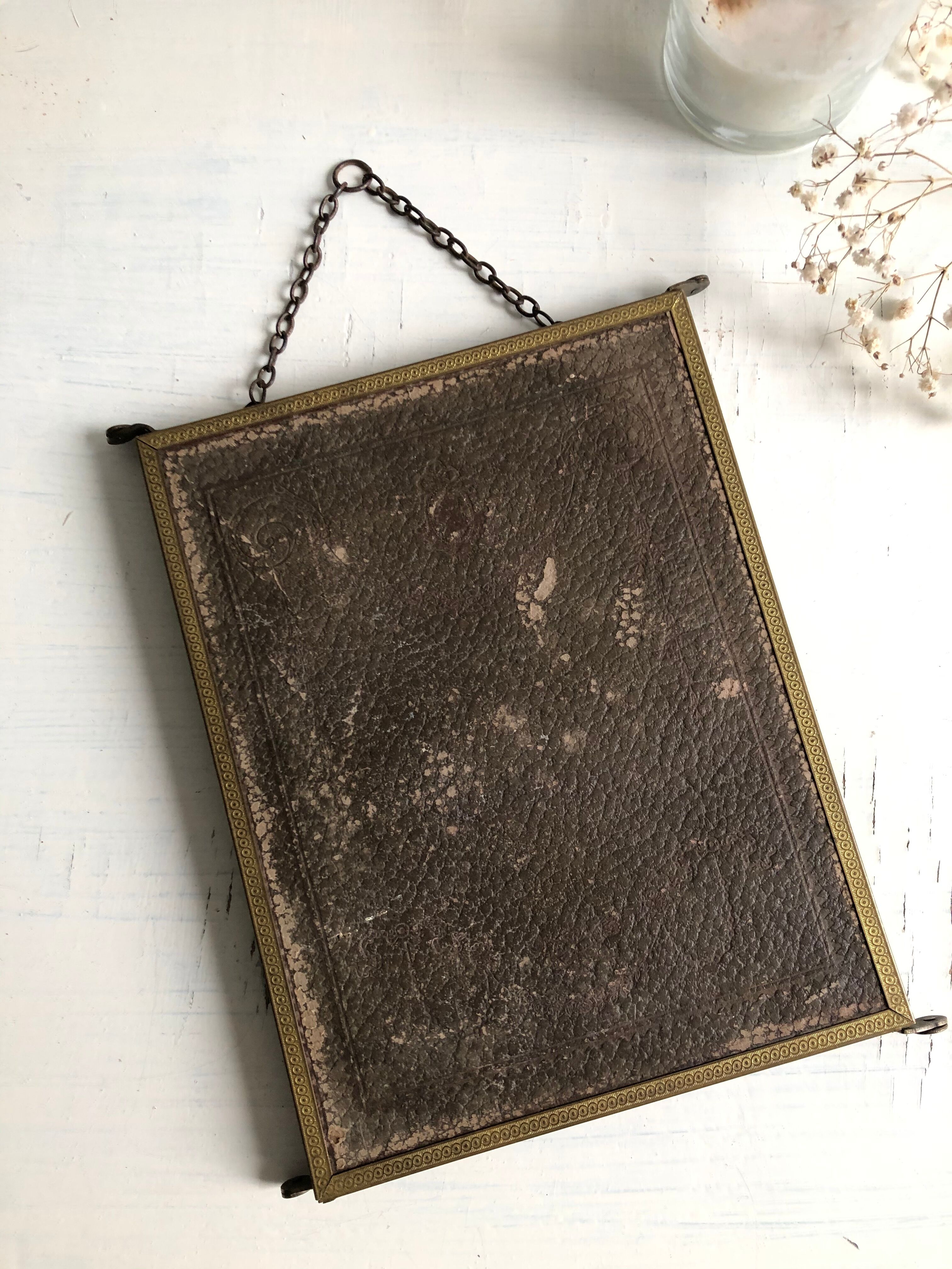 Miroir de barbier triptyque 53 x 22 cm