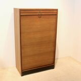 Dutch Library Office Storage Cabinet with Sliding Door