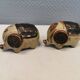 Ceramic elephants as a salt and pepper set made for Danish Søholm 1970-1980s.