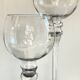 Bougeoirs xl crystal vintage candle holders