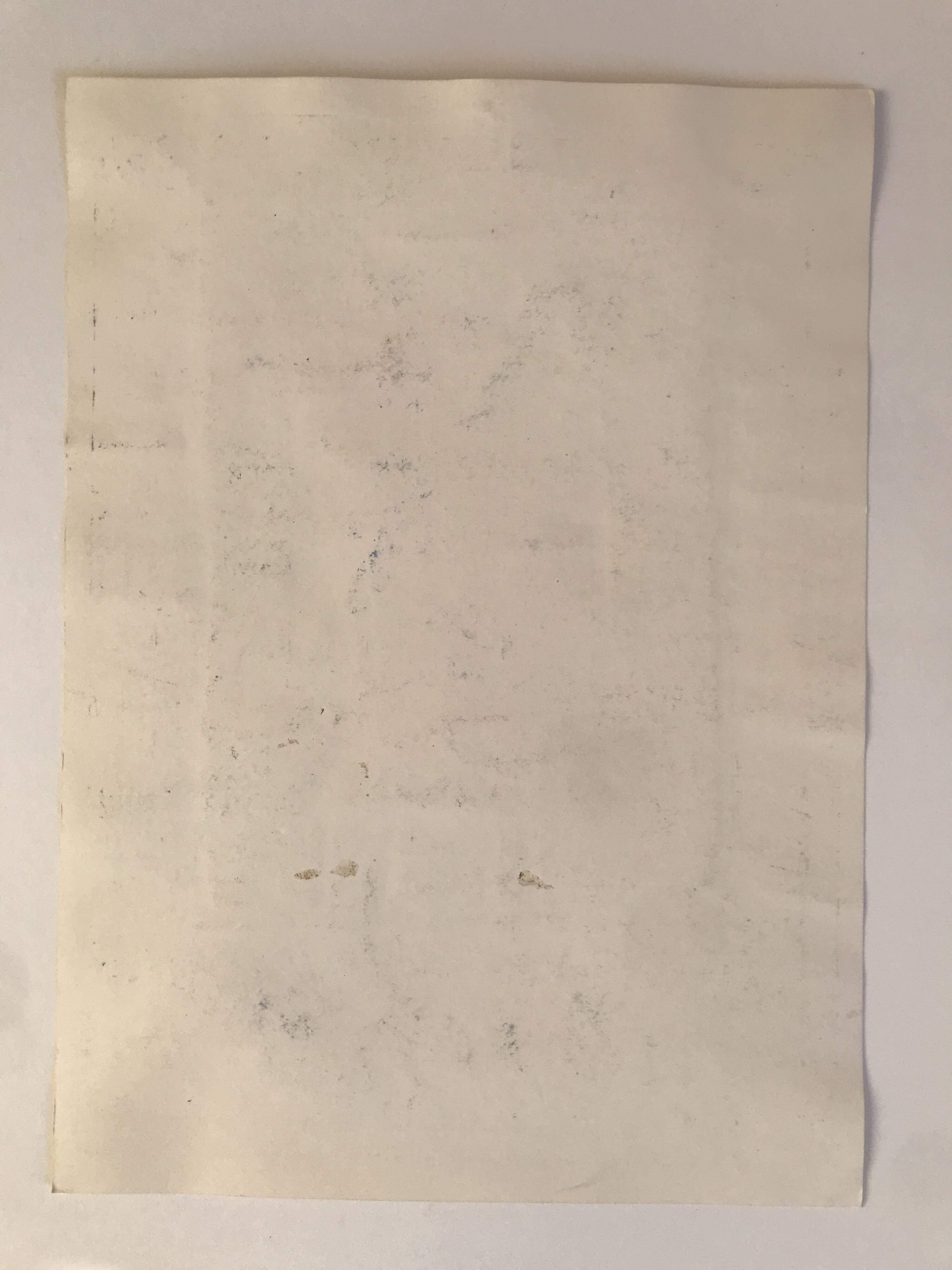 Elie Dayan, Untitled (Vegetal Pattern 1). Mixed media on paper.