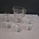 Carafe and glasses