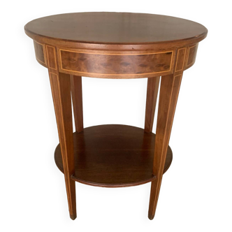 Mahogany side table
