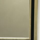 Golden vintage mirror 46x46cm