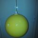 Vintage suspension 70'S in yellow opaline