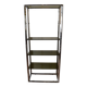 70s chrome steel shelf