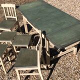 Mado table 2 stools 2 armchairs