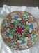 Decorative Floral Plate by Jose Royo Vilar, Spain