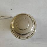 Smoked/sandblasted glass ceiling light - mid 20th century