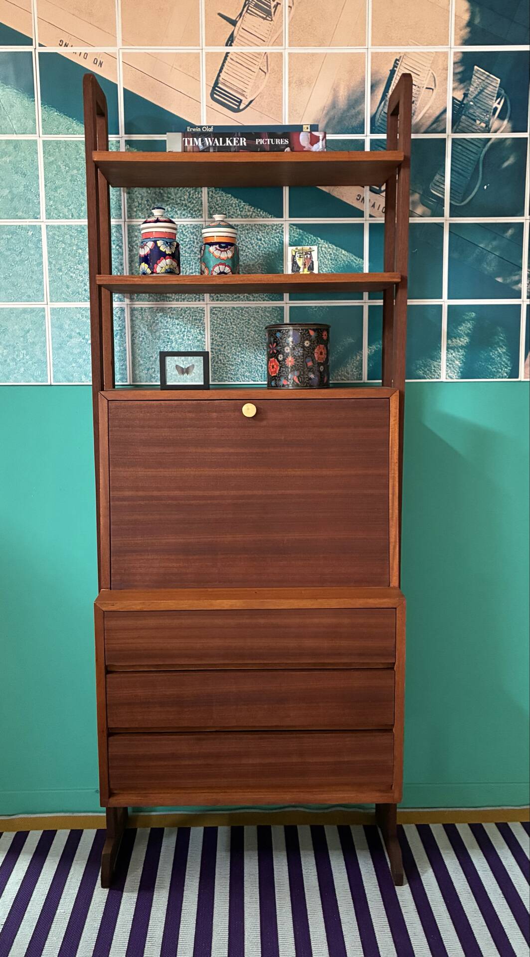 Vintage Scandinavian Library/Secretary