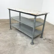 Industrial Metal Three Tier work Table