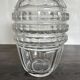Val Saint Lambert crystal Art Deco cut vase