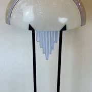 Murano Post-Modern Floor Lamp att. To Mazzega, Italy, 1980s