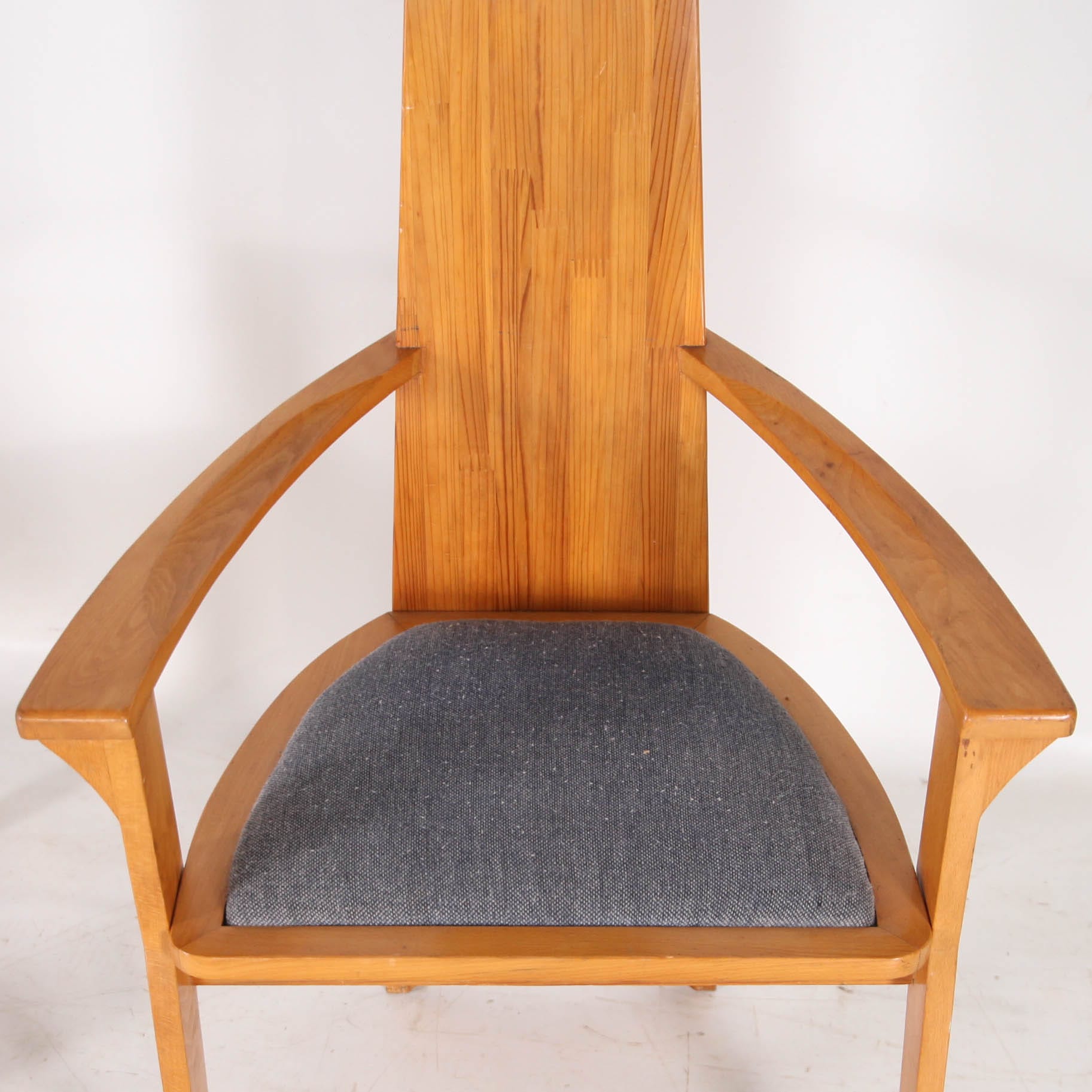 Pair of Japanese armchairs