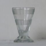 Carafe tronconique et ses 3 verres
