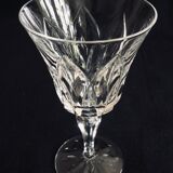 4 crystal red wine glasses from saint-louis camargue model