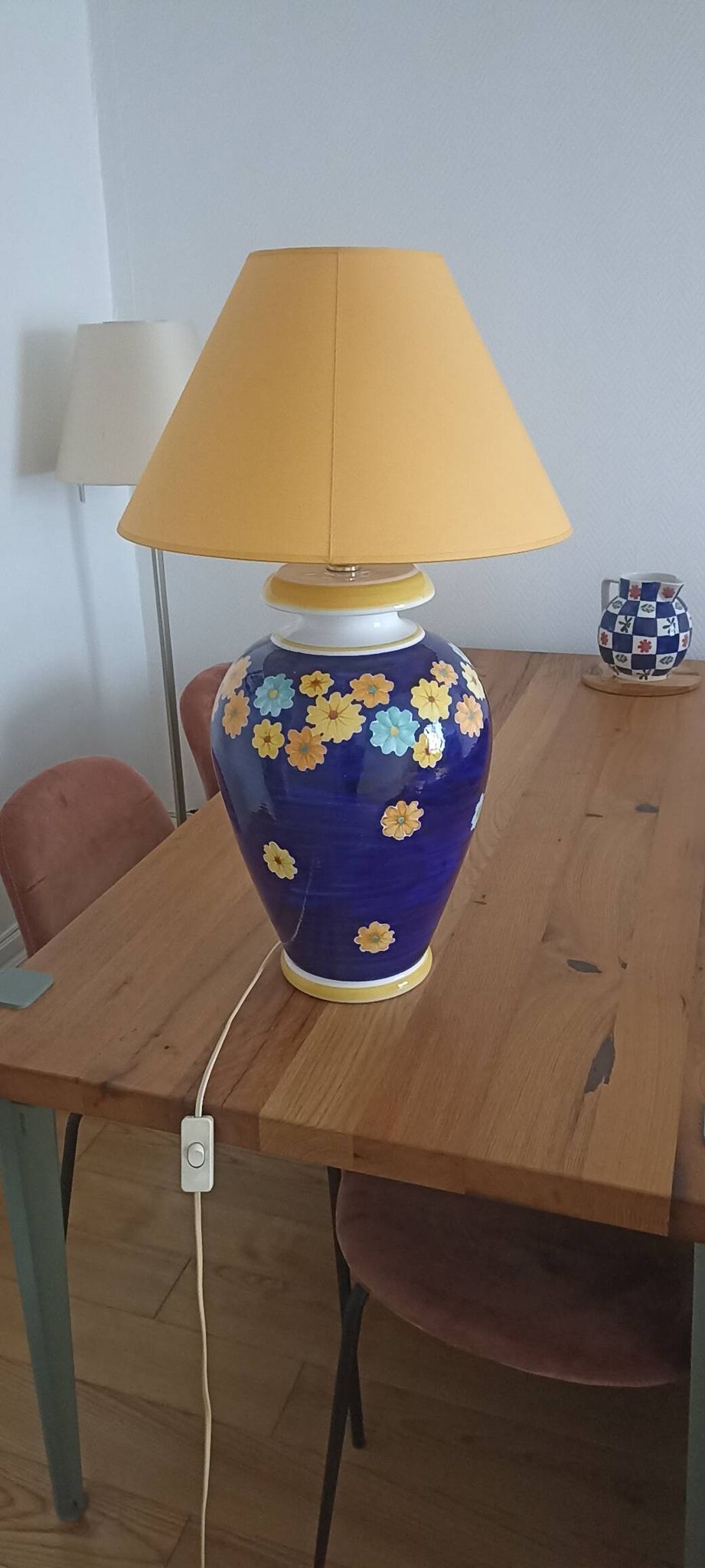 Table lamp for living room or bedroom.