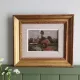 Washerwoman at the washhouse - Old oil painting signed Gilbert