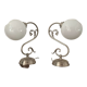 Pair of vintage lamps 70s