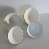Set of 4 ceramic bowls