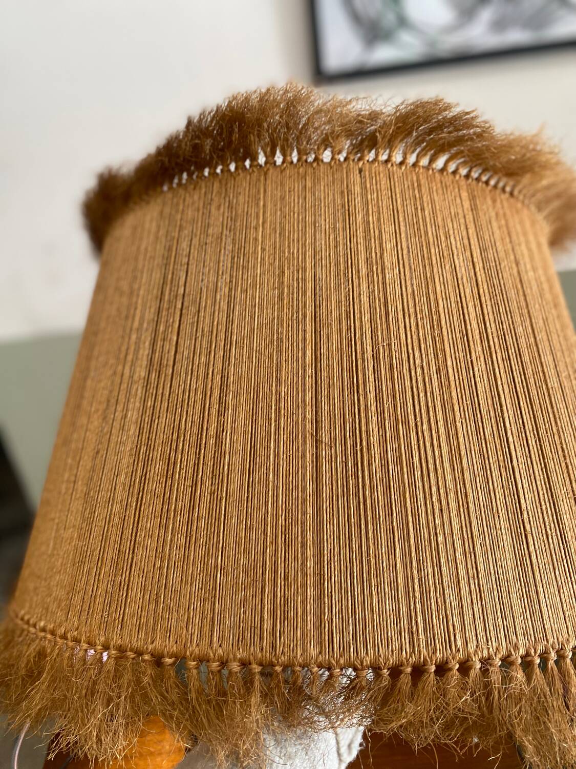 Large vintage lampshade