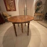 Oval table with extensions
