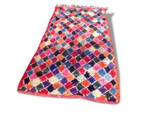 tapis arlequin boucherouite