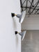 Enamelled industrial wall lights