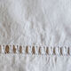 Antique linen embroidered sheet