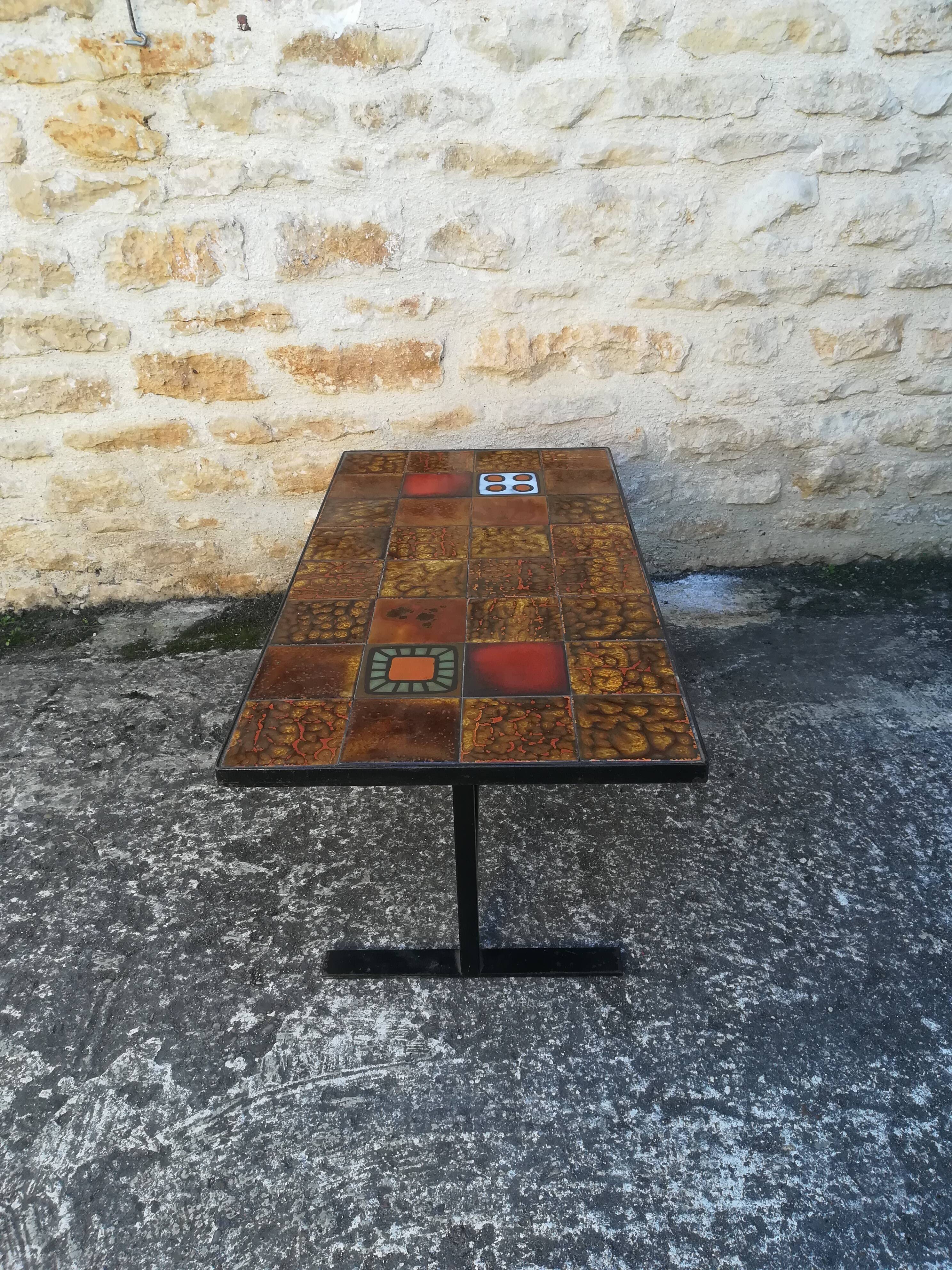 Ceramic coffee table