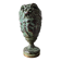 Devil's head vase in bronze