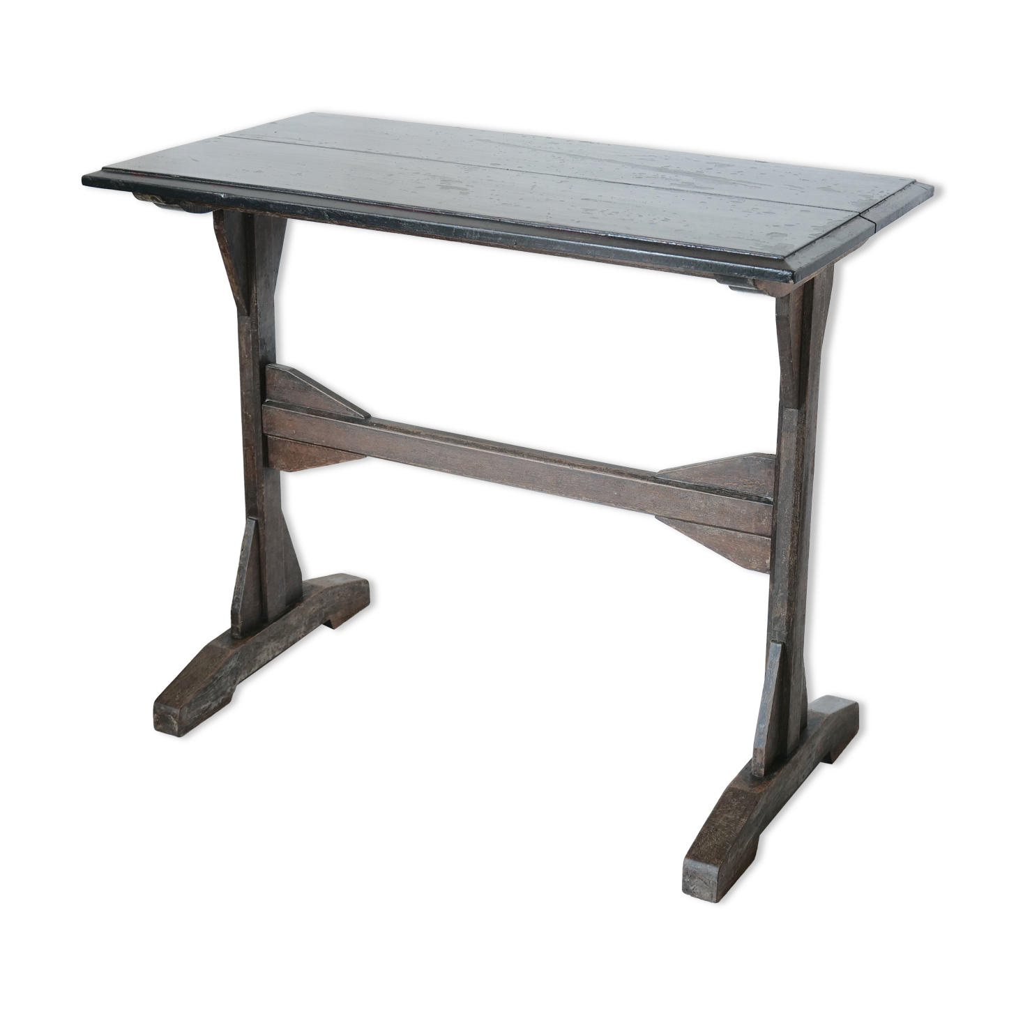 Wooden bistro table
