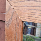 Wooden mirror