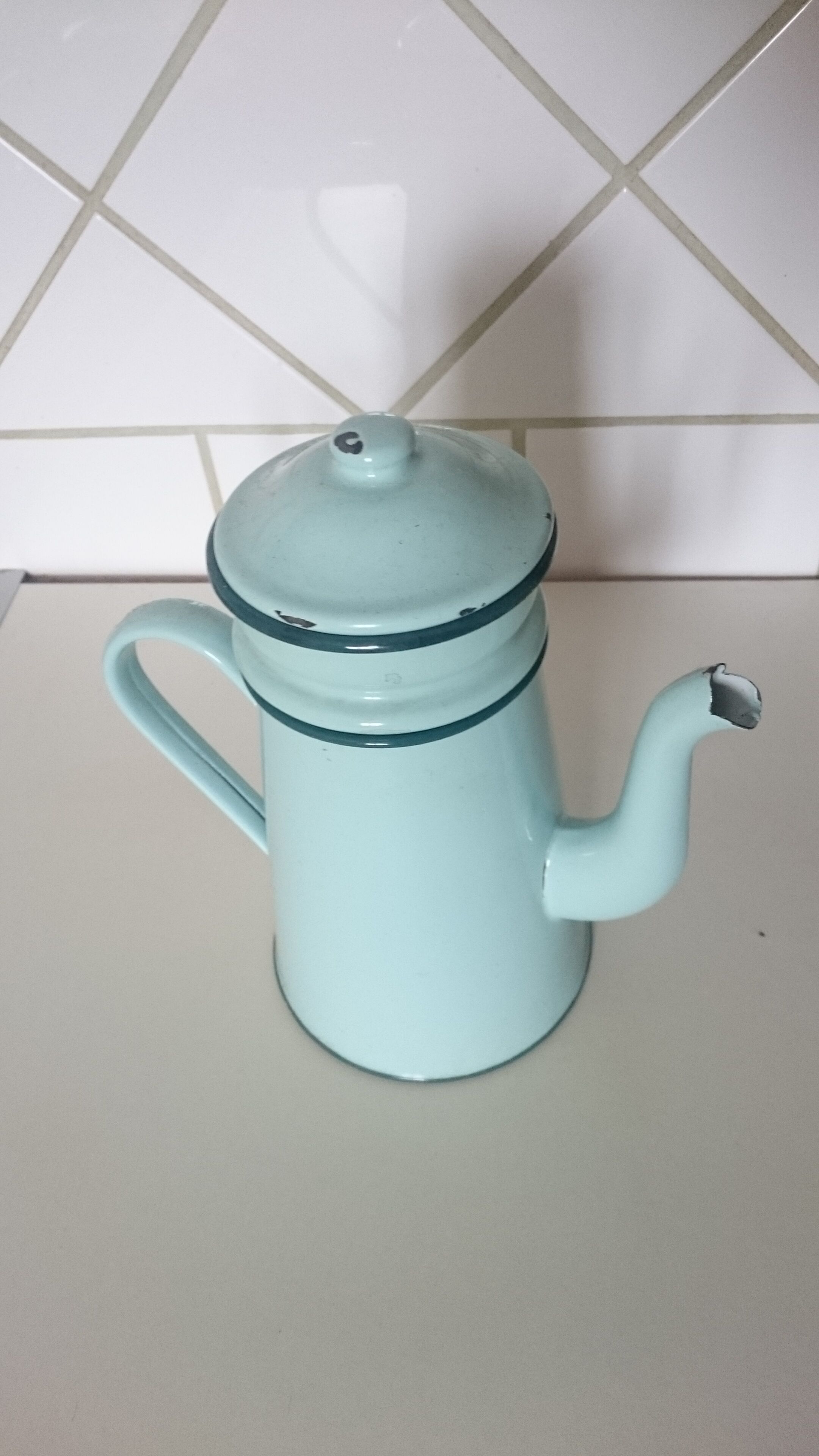 Enamelled sheet metal maker in the 60s