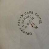 Hollow dish HBCM, Montereau, France" diam 21 cm