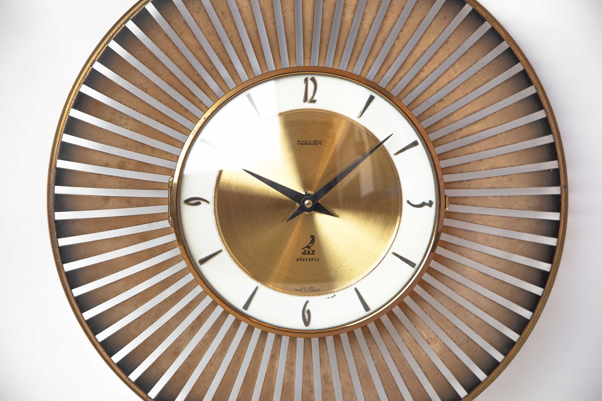 Vintage clock, Jaz Electric, made in France