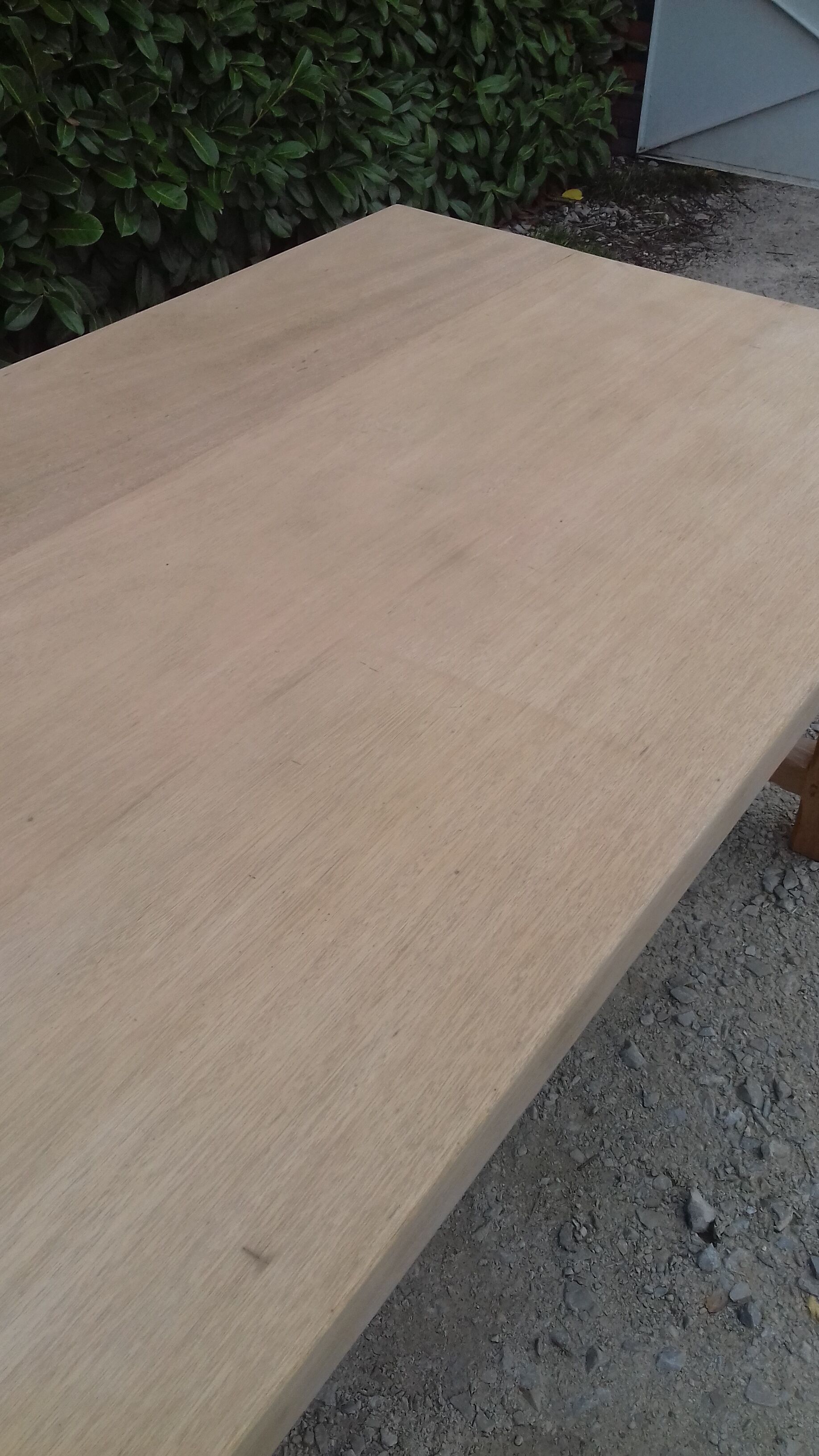 Farm table in solid oak
