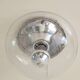 Set of 2 RZB Leuchten wall or ceiling lights in bubble glass, Germany, 1970s