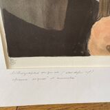 Lithograph signed Pierre Sicard