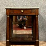 Empire console in mahogany nineteenth era