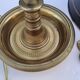 Empire style bouillotte lamp in bronze and sheet metal