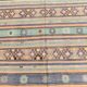 6x12 Pale Orange Green Handmade Vintage Rug, 174x359Cm