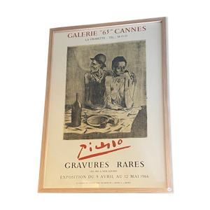 Affiche ancienne lithographie Picasso