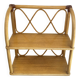 Rattan wall shelf