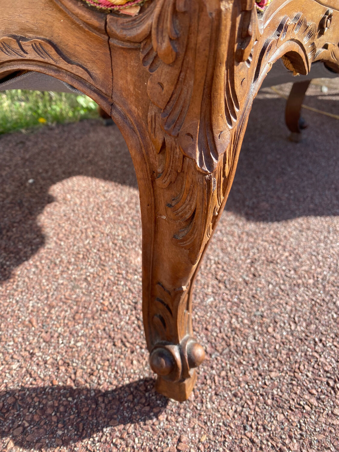 Paire de fauteuils marquises Louis XV
