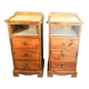 Paire de commodes vintage