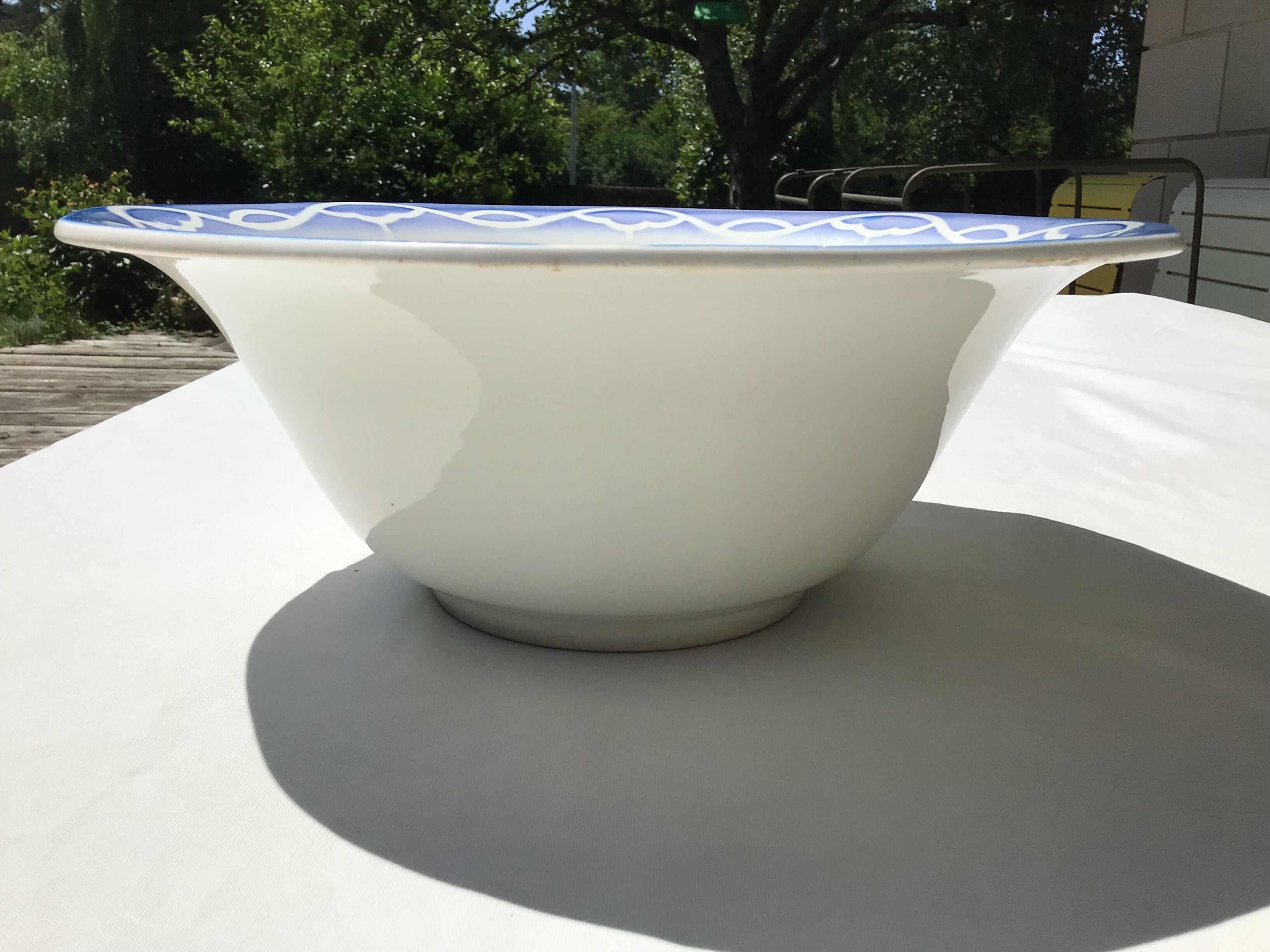Digoin Odette salad bowl large capacity blue