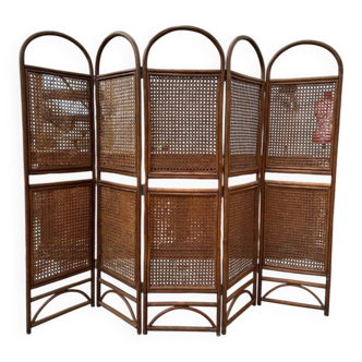 1960s rattan screen
