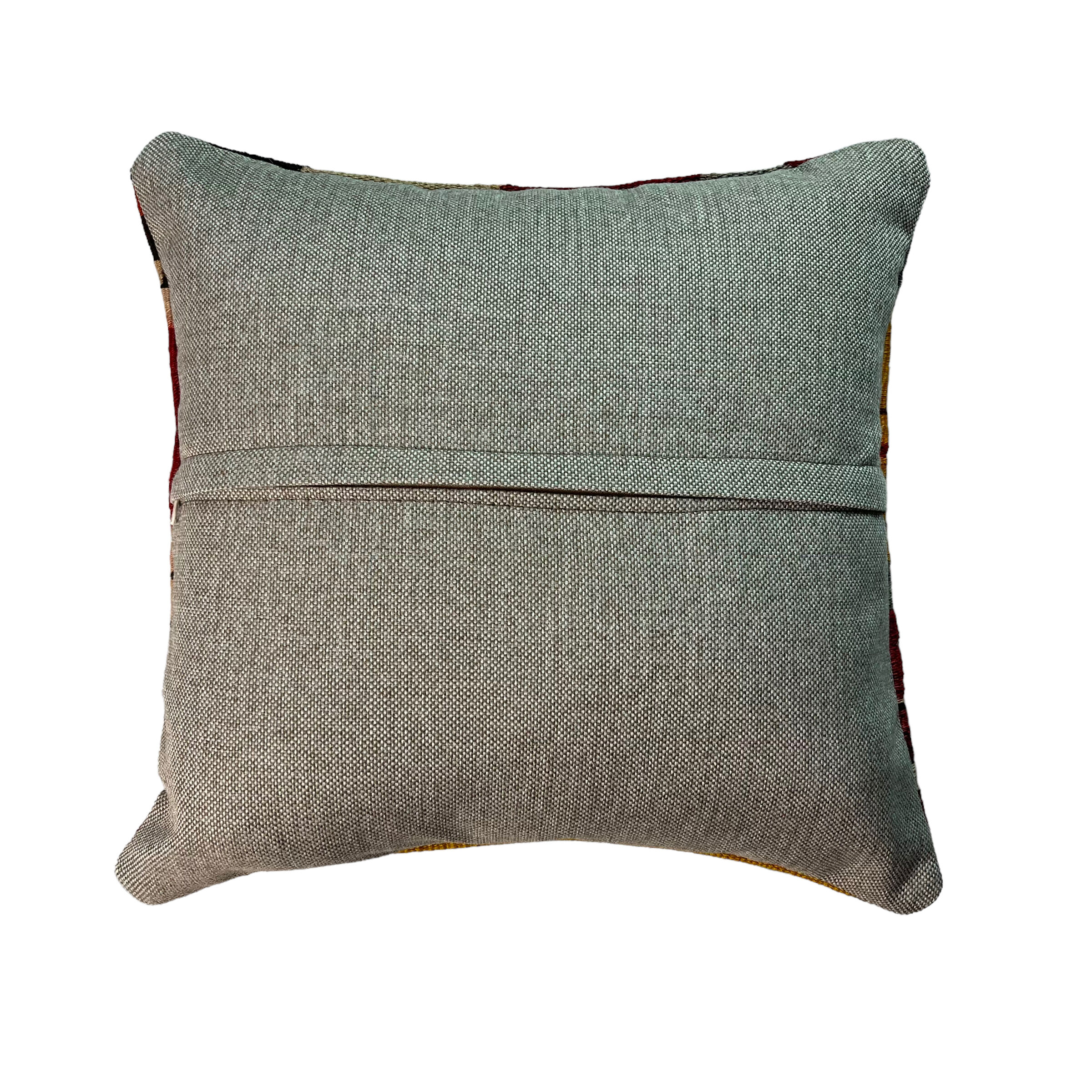 Vintage turkish kilim cushion cover 40 x 40 cm