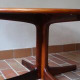 Large round Scandinavian coffee table